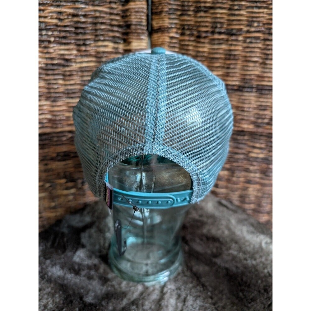 Patagonia Hoofin' It Interstate Trucker Hat Teal Women's Men's Hiking Gorpcore - Picture 5 of 12